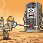 Editorial cartoon: Harlingen Extends Data Center Moratorium So Engineers Can Study Whether Data Centers Are Still Data Centers