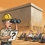 Editorial cartoon: Harlingen Extends Data Center Moratorium So Engineers Can Study Whether Data Centers Are Still Data Centers