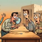Editorial cartoon: Harlingen Votes Down Half-Cent Tax Hike After Commission Realizes Half a Cent Is Technically Still Money