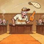 Editorial cartoon: Hidalgo County Judge Bets Courthouse Wardrobe So 956 Can Dress 210 Like a Mascot