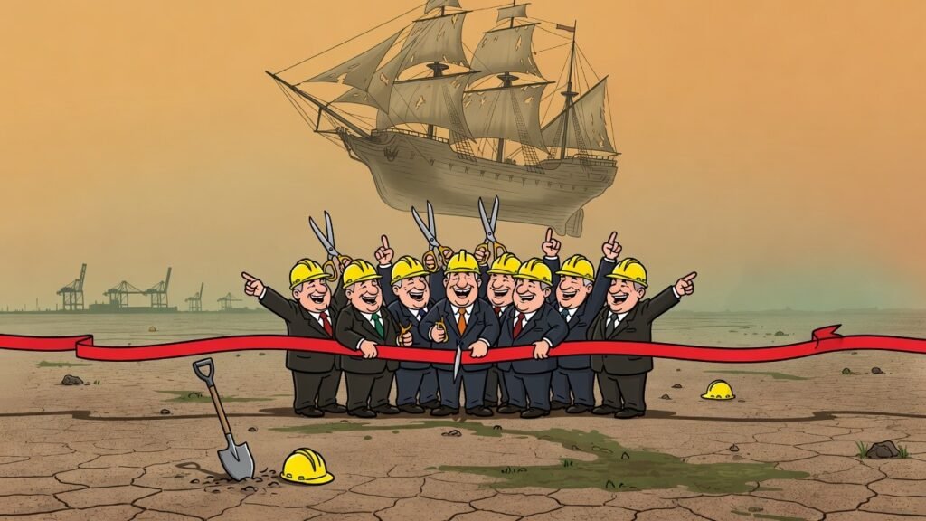Editorial cartoon: Brownsville Celebrates 10,000 Jobs, Dozens of Which May Exist by 2028