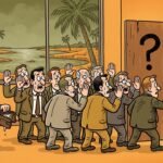Editorial cartoon: Brownsville Task Force Sworn In, Immediately Convenes Secret Meeting on Whether It Exists