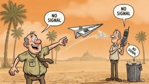 Editorial cartoon: Cameron County Unveils Breakthrough Reminder System That Reminds You to Update the Reminder System