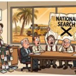 Editorial cartoon: Donna ISD Pays $280,000 to Confirm the Paraprofessional Never Left the Building