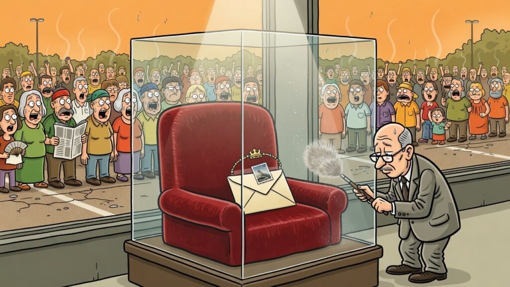 Editorial cartoon: Hidalgo County's 69% Turnout Surge Traced to One Extremely Motivated Mail Ballot