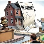 Editorial cartoon: McAllen Approves Duplex By Ruling Meeting Was Never About the Duplex