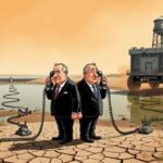 Editorial cartoon: Paxton, Talarico Agree Data Centers Must Bring Own Power, Water, and Apparently Own Candidate