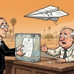 Editorial cartoon: San Benito Submits Formal Request to Determine Whether Eyes Are Part of the Open Records Act